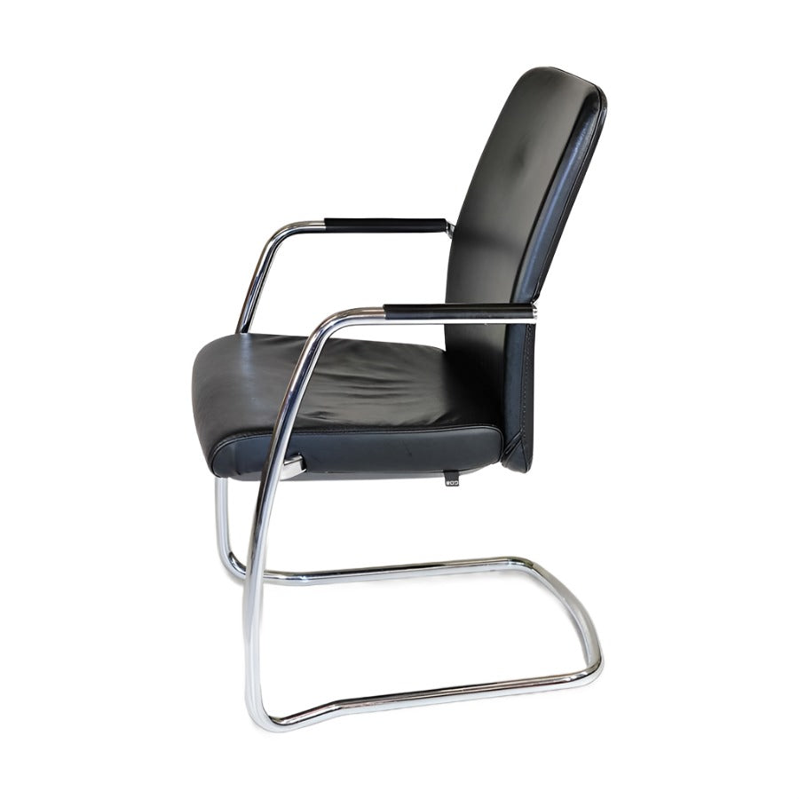 GDB: Meeting Chair in Leather - Refurbished