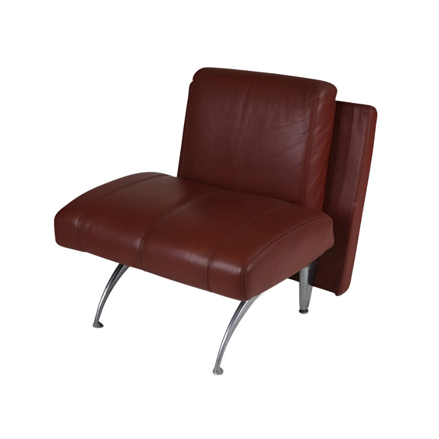 Moroso: Soft Leather Designer Chair - Refurbished