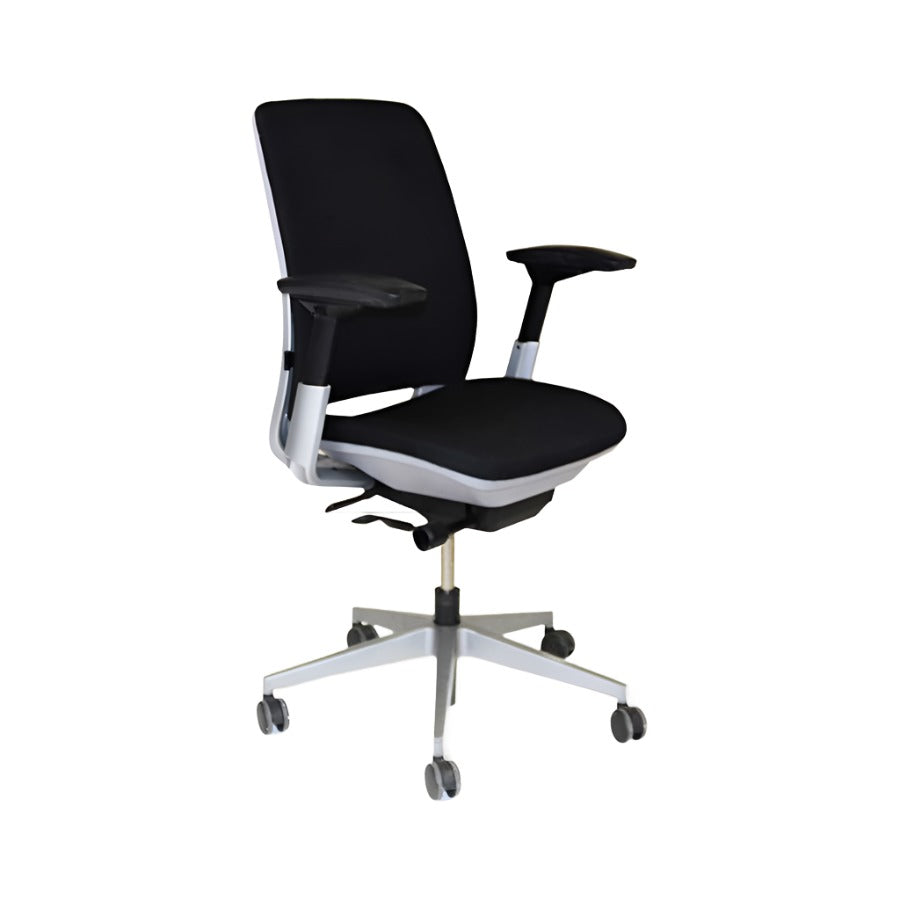 Steelcase: Amia Office Chair with Silver Frame - Refurbished