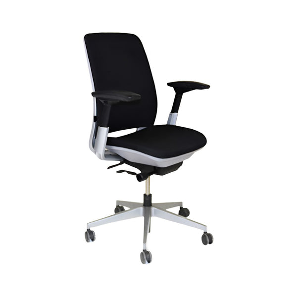 Steelcase Amia Office Chair Silver Refurbished The Office Crowd